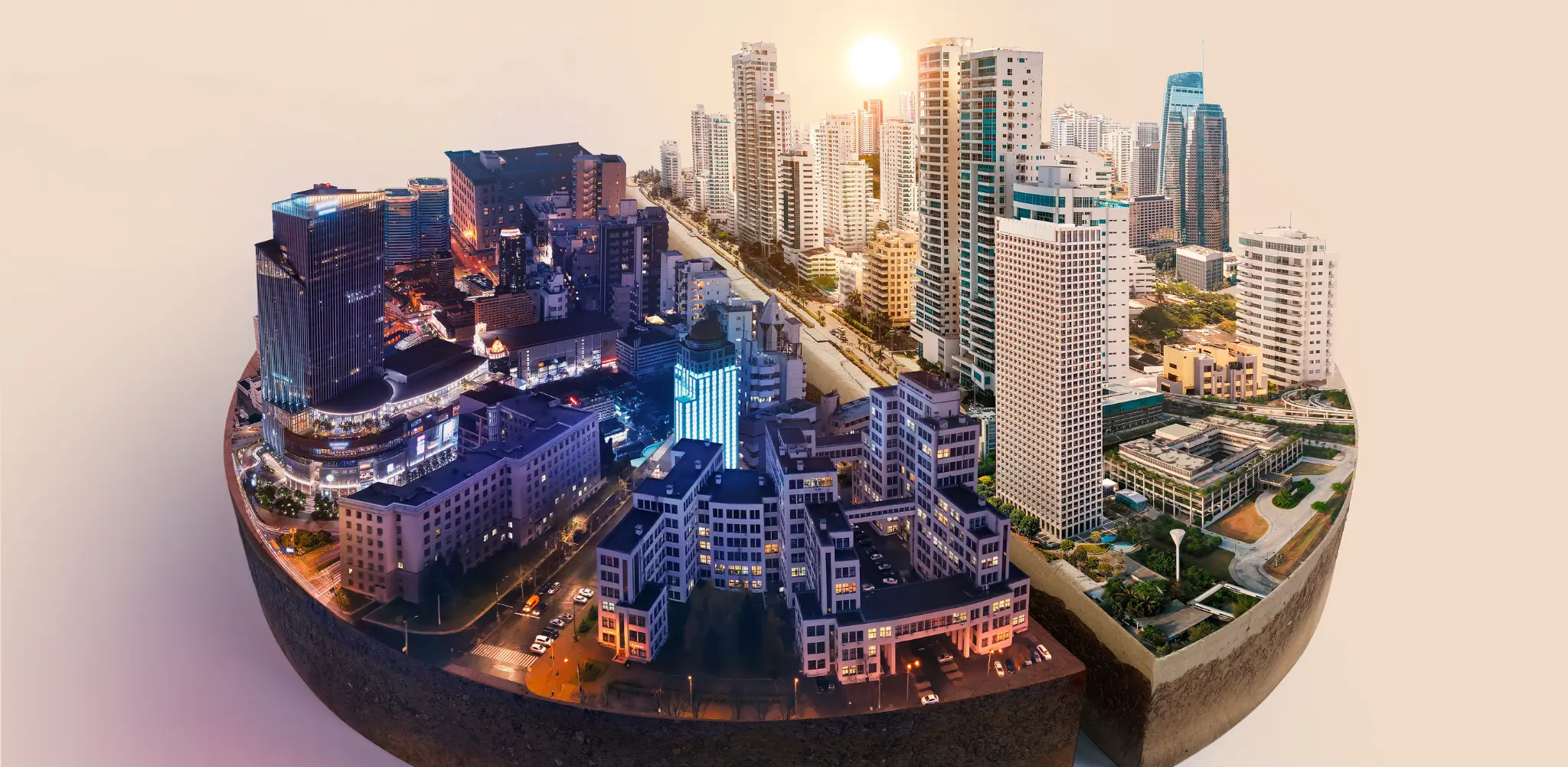 Residential areas in Abu Dhabi