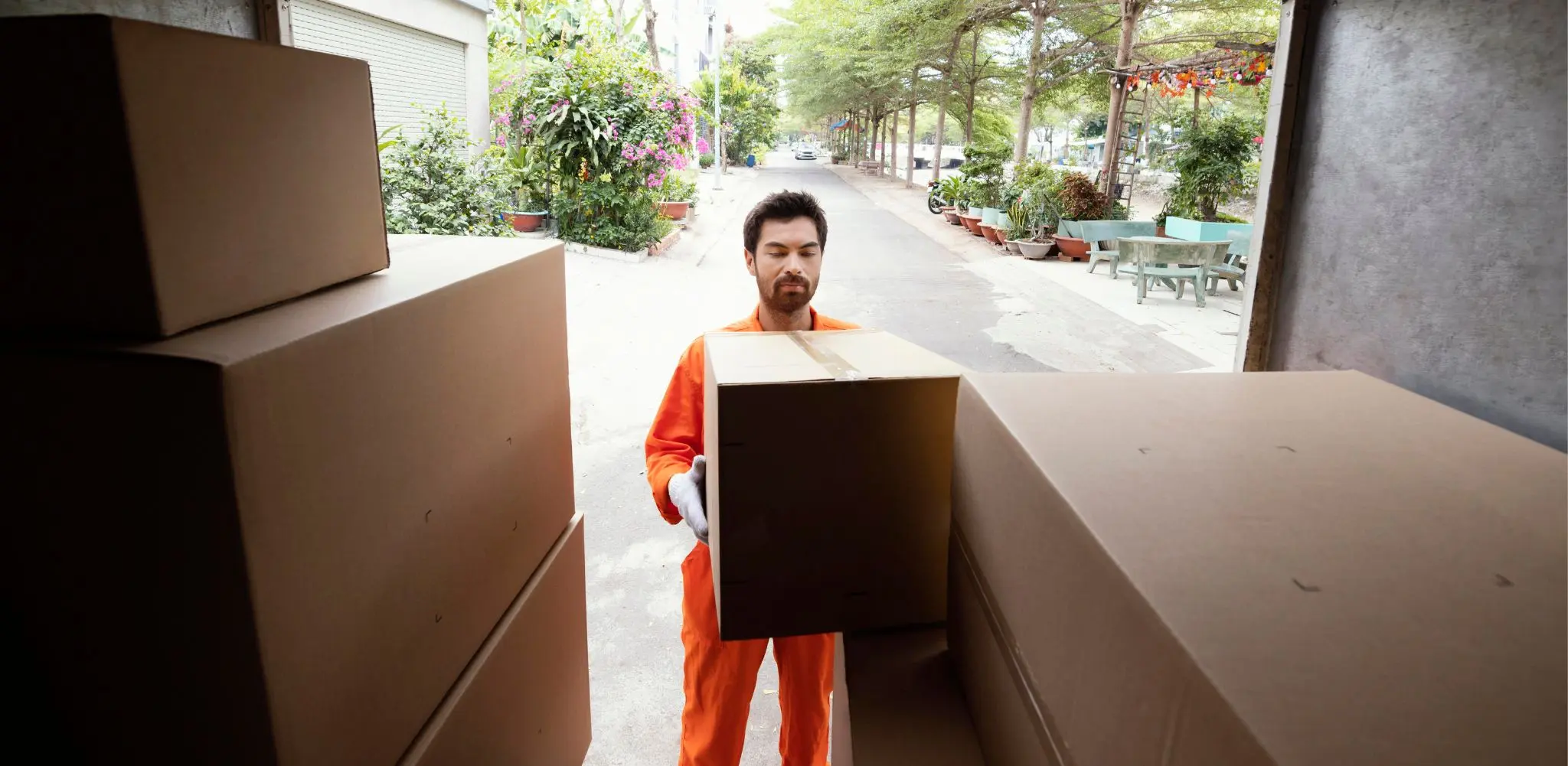 Moving Day with Professional Movers