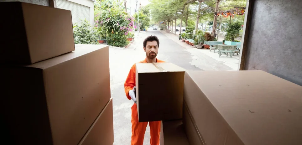 Moving Day with Professional Movers